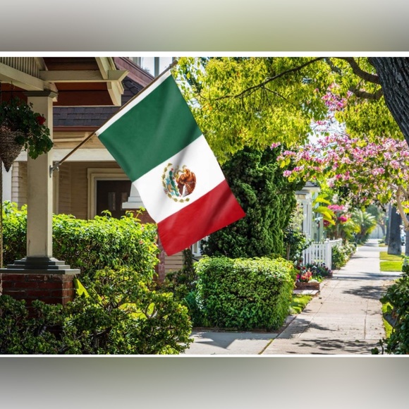 Mexico Flag 3x5 Ft - 100D Thicker Polyester - Mexican MX National Flags Double S - Picture 5 of 5